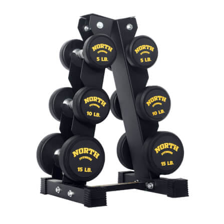 เซตดัมเบลหุ้มยาง NORTH FITNESS รุ่น DVR 15_0